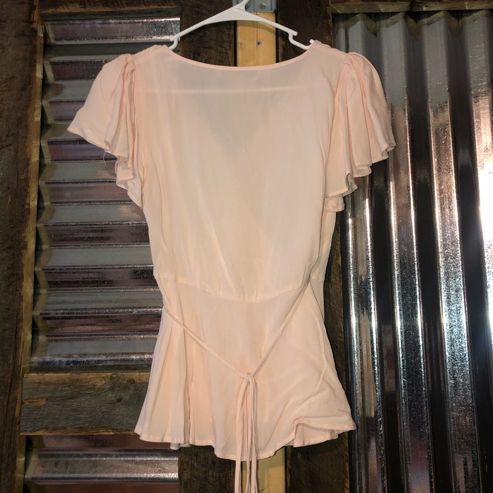 LOFT wrap Top - Picture 2 of 2